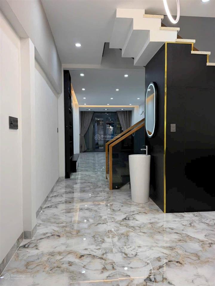 Siêu phẩm full nội thất khu tô hiệu nhà mới full nội thất hẻm xe hơi 5m thônh [4.05m x 15.5m]