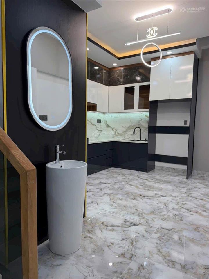 Siêu phẩm full nội thất khu tô hiệu nhà mới full nội thất hẻm xe hơi 5m thônh [4.05m x 15.5m]