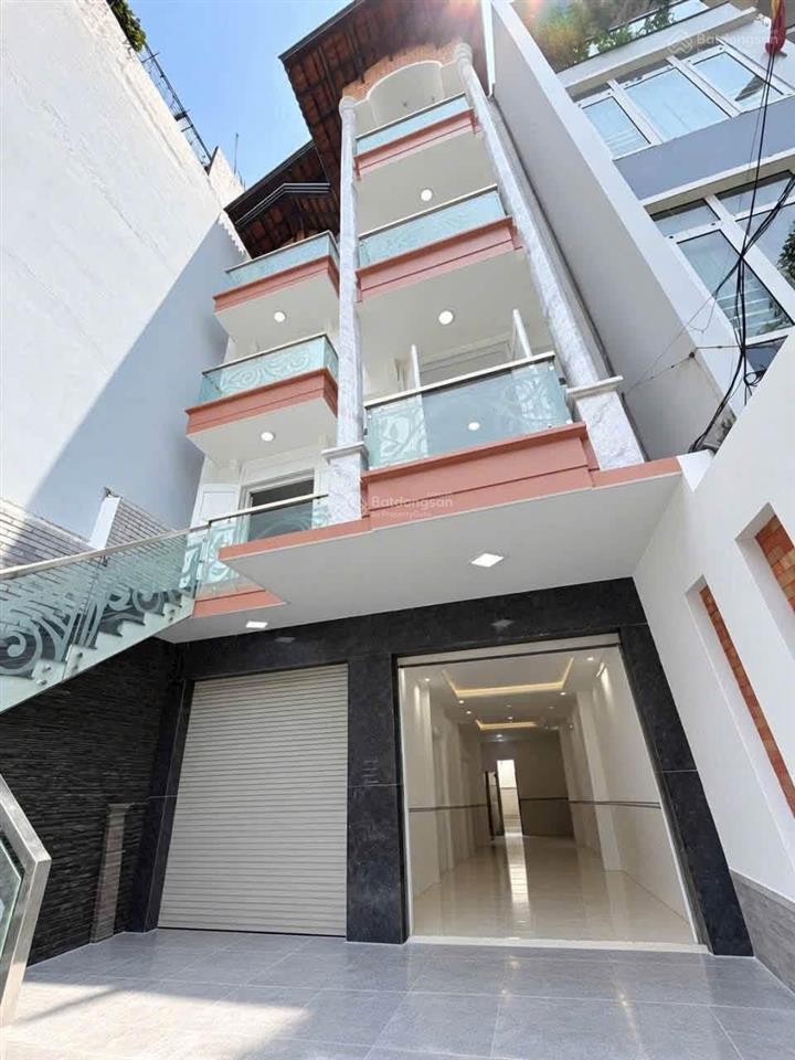 Nhà mới mặt tiền khu lê thúc hoạch chợ nguyễn sơn  7m x 30m  4 lầu  9pn  10wc