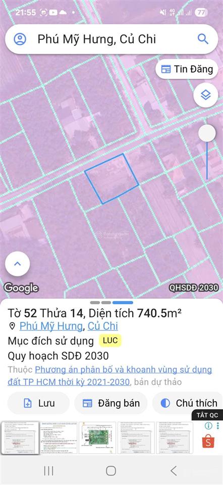 Bán rất gấp lô đất liền kề tại mặt tiền đường phú thuận xã an nhơn tây  thành phố hồ chí minh