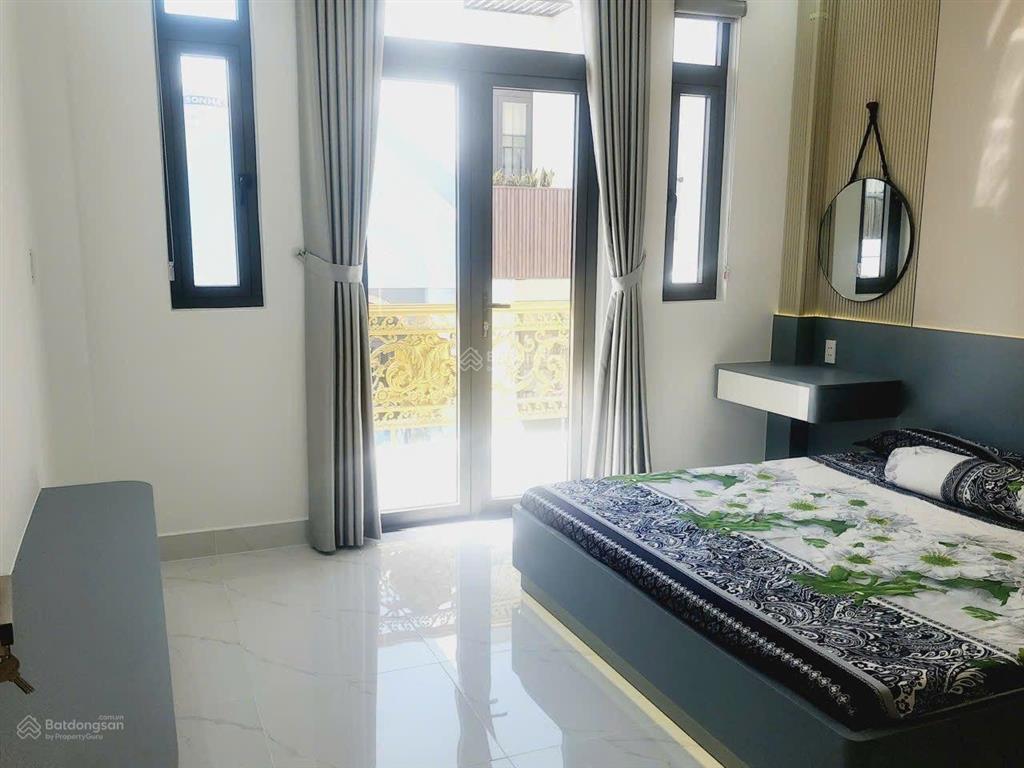 Nhà mới xây 5 tầng full nội thất hẻm 55 tây lân khu phân lô cao tầng gần hồ bơi chỉ 6,1 tỷ