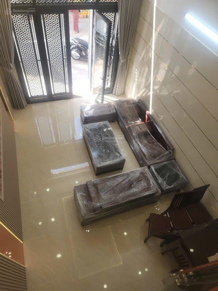 Nhà mới xây 5 tầng full nội thất hẻm 55 tây lân khu phân lô cao tầng gần hồ bơi chỉ 6,1 tỷ