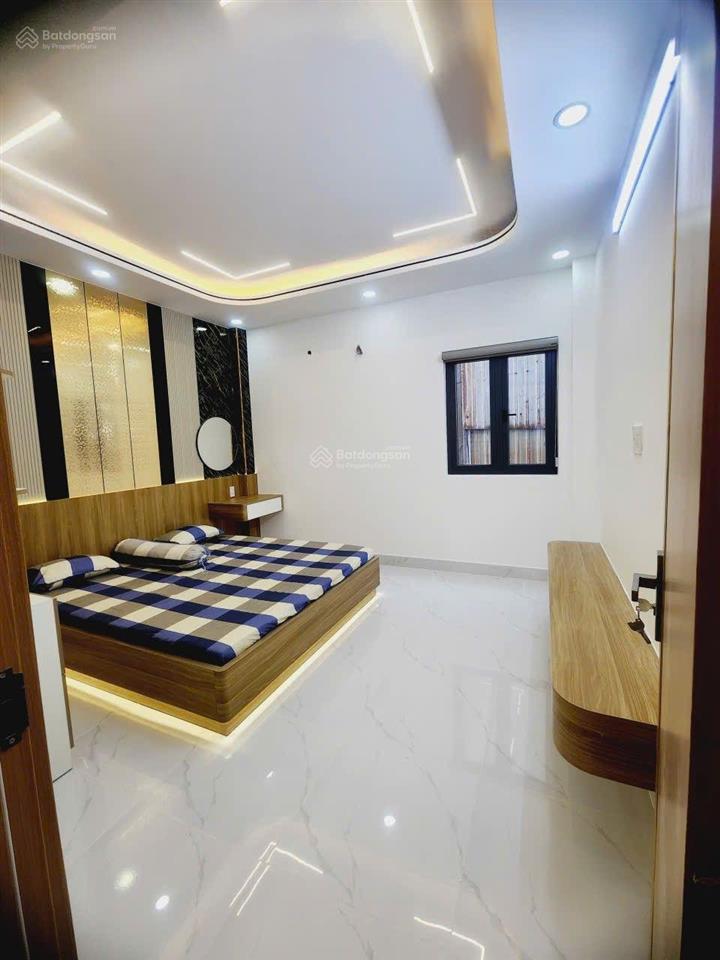 Nhà mới xây 5 tầng full nội thất hẻm 55 tây lân khu phân lô cao tầng gần hồ bơi chỉ 6,1 tỷ