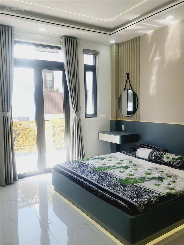 Nhà mới xây 5 tầng full nội thất hẻm 55 tây lân khu phân lô cao tầng gần hồ bơi chỉ 6,1 tỷ