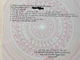 Bán nhanh lô đất sát chân núi bà mt nhựa 12m2, 175m2 full thổ giá chỉ 499tr