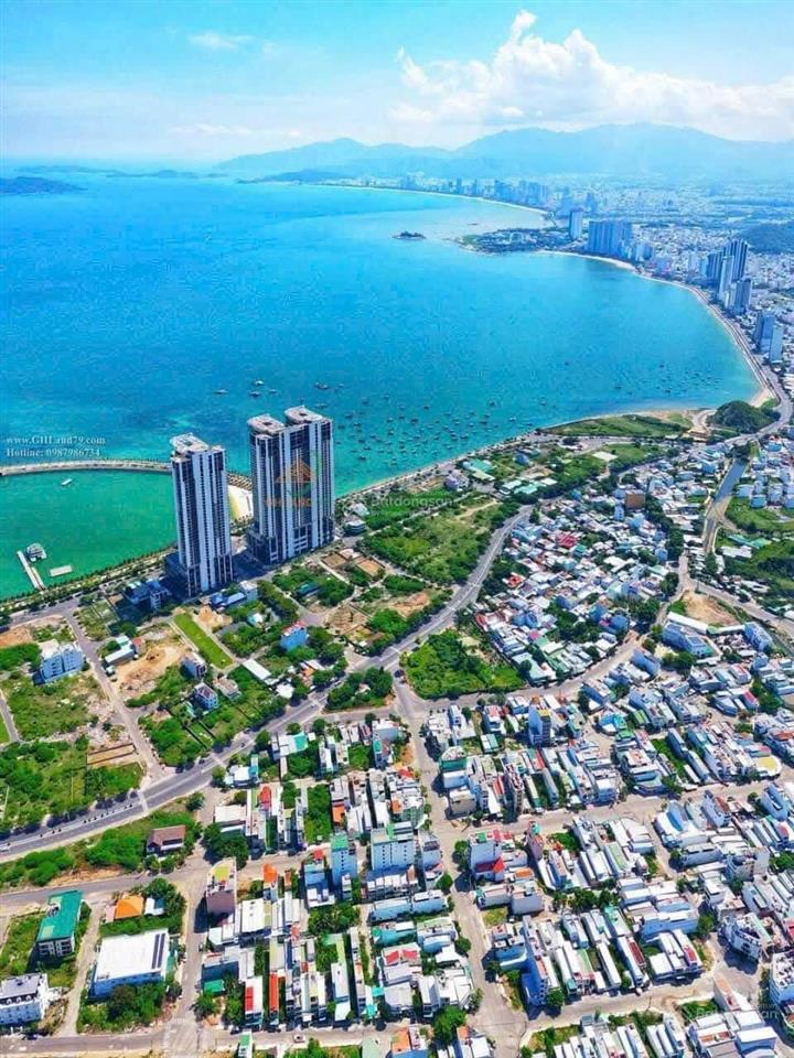 Bán lô đất kđt mới sát biển giá tốt bắc nha trang , mặt tiền huỳnh văn nghệ ngang 10 m dt 278,8 m
