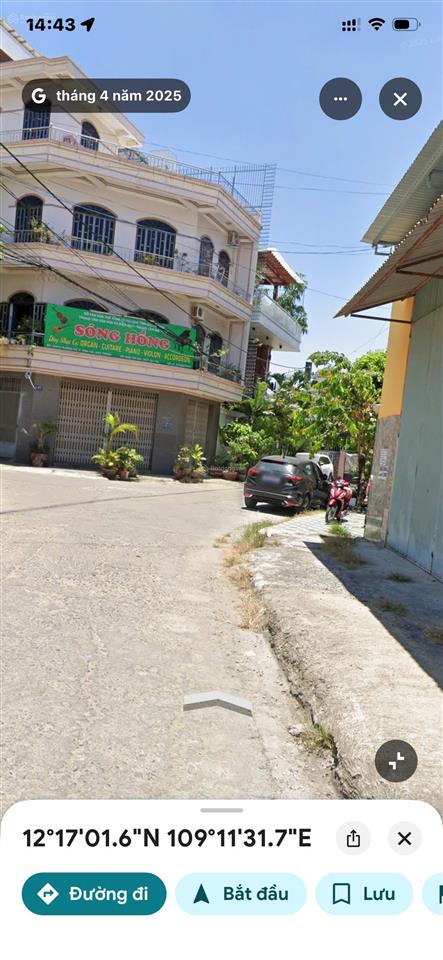 Bán nhà 2 tầng 1 tum đường ô tô hẻm 2/4 chỉ vài bước chân đối diện sos diện tích 109 m giá 6 tỷ 8