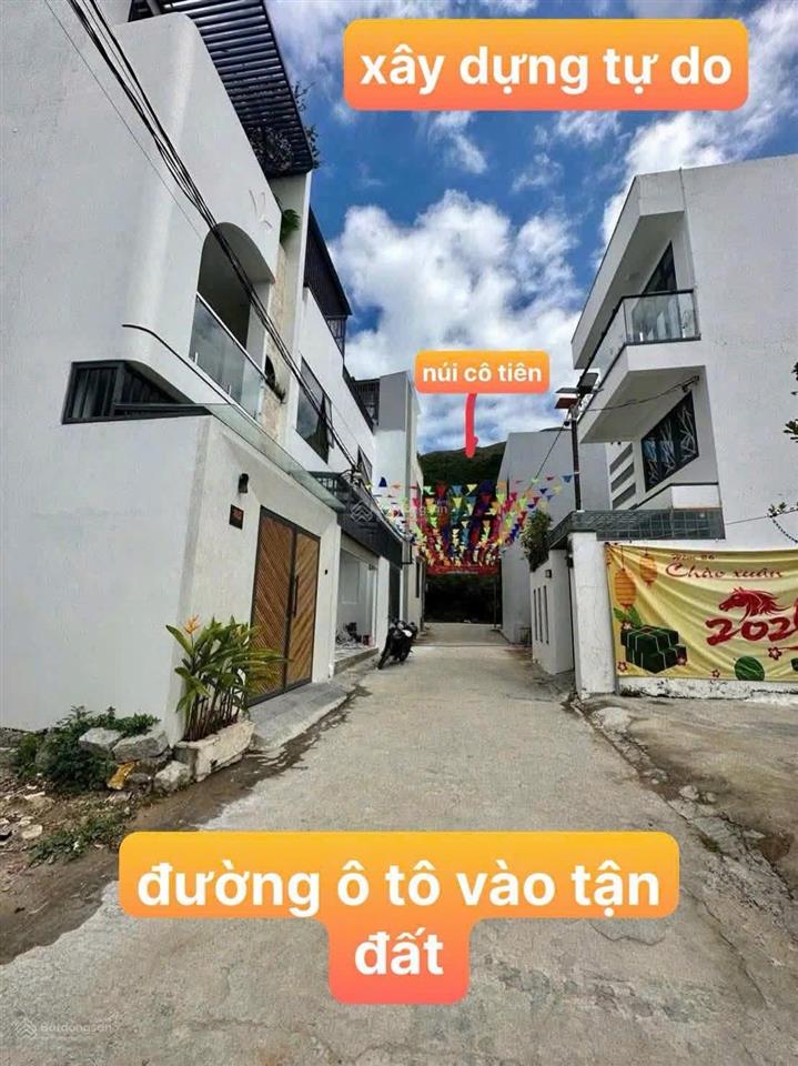 Bán lô đất bắc nha trang diện tích 55 m2, hướng đông nam khu vực nhà mới 3 tầng giá 2 tỷ 350