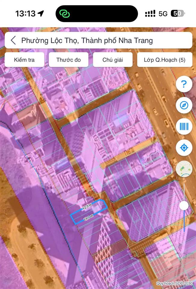 Bán đất hẻm trần phú lộc thọ trung tâm nha trang diện tích 148 m ngang 6,8 m đường ô tô gần biển