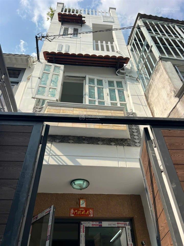 Nhà mới tinh 4 tầng btct hẻm 3m giá thơm hơn mít