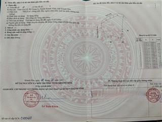 Cần tiền gấp bán lô đất 7900m2 gần kdl suối lách cách tp nha trang chỉ 60 phút giá rẻ chỉ 680 triệu