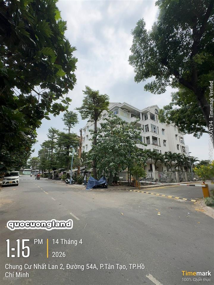 Căn hộ nhất lan a  b  ngay bv quốc ánh  tân tạo bình tân, 74m2, 2pn 2wc, chỉ 2,5 tỷ tl