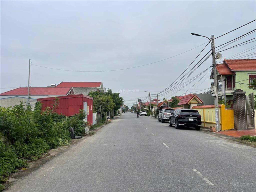 Bán 147,2m² đất đức phong  đại đồng (kiến minh  hải phòng) trục xã giá 25,8tr/m2