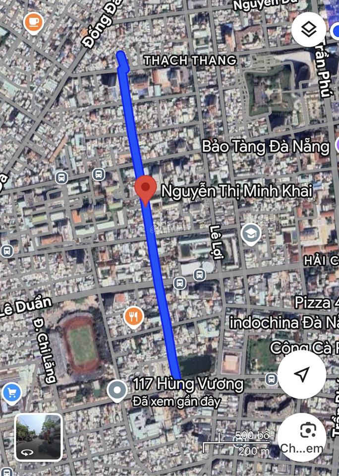 Chính chủ cần bán nhà 200m² mt đường nguyễn thị minh khai, hải châu.