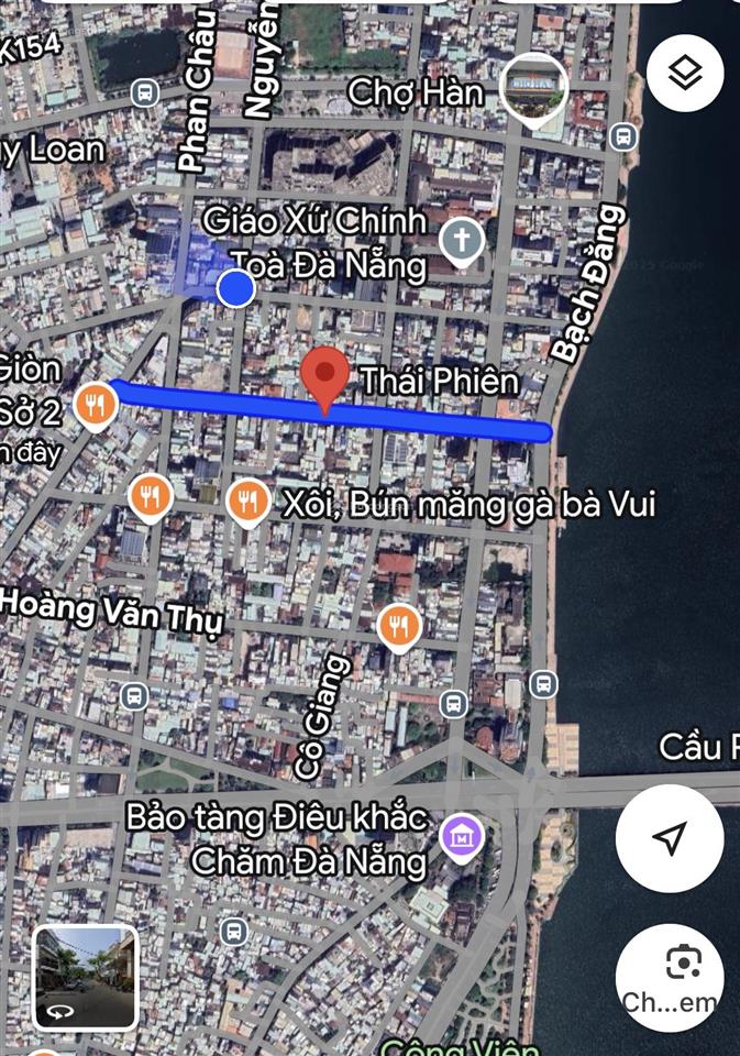 Chính chủ cần bán lô đất 1279m2 siêu vip đường thái phiên gần cầu rồng