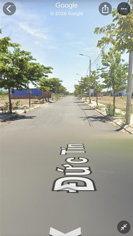 Chính chủ cần bán nhanh lô đất sạch đẹp mt đức tín đường 7m5  nam hoà xuân. giá tốt cơ hội đầu tư