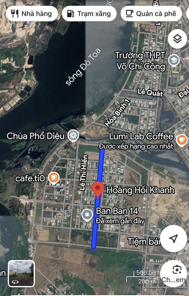 Chính chủ cần bán nhanh lô đất 403m góc 2mt đường hoàng hối khanh vs ban ban ngũ hành sơn