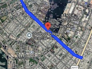 Chính chủ cần bán lô đất 127,5m đường 2 làn chu huy mân. giá đầu tư
