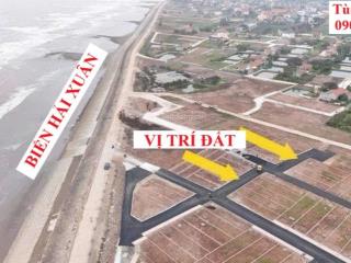 Đất nền sát biển, view biển 1,5 tỷ, 80m² đối diện khu đô thị biển