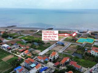 Lô góc 98m2, view biển hải xuân, 650 triệu. miễn trung gian