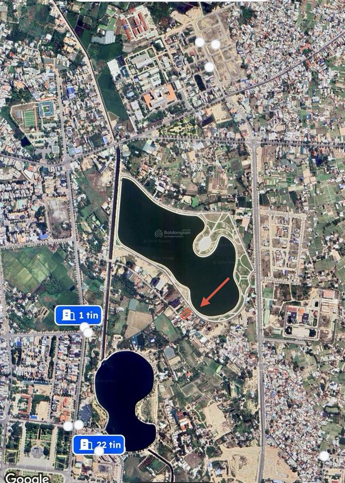 487m2 thổ mặt hồ  cách biển 3km  2 mặt tiền  ngang 11m  5,9 tỷ