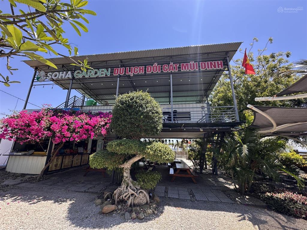 Sang nhượng quán cf sân vườn view biển mũi dinh  soha garden  750m2  9,9 tỷ
