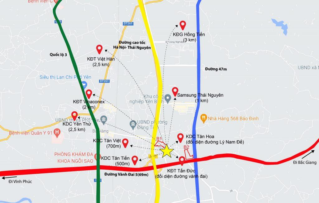 Bán căn hộ 2pn chung cư yên bình complex 1,45 tỷ