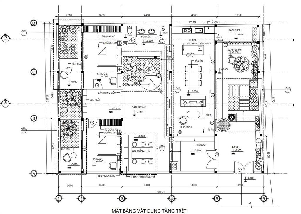 Biệt thự sân vườn 250m2 cho thuê tại ngay gần công ty phần mềm quang trung, gò vấp