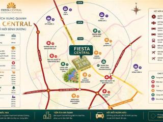 Fiestal Central Bình Dương  toạ độ thu hút đầu tư phía đông Sài Gòn 0987663865