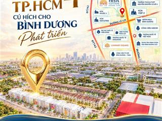 DỰ ÁN FIESTAL CENTRAL BÌNH DƯƠNG – 0987663865  SHOPHOUSE 2 MẶT TIỀN – TÀI SẢN KÉP, LINH