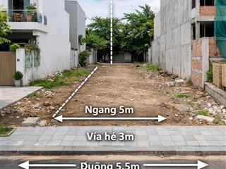 Bán đất sát biển mân thái mt nguyễn trọng nghĩa dt 90m2 ngang 5m  13tỷ1