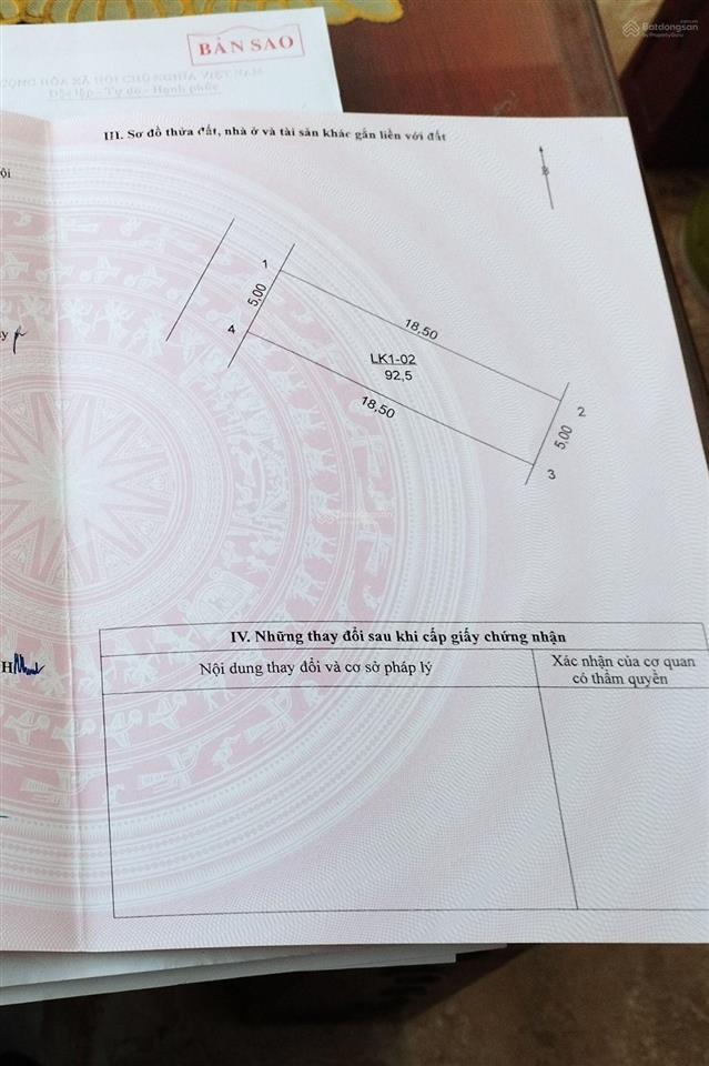 Bán đất đấu giá văn khê  lô cận góc đẹp nhất nhì dự án