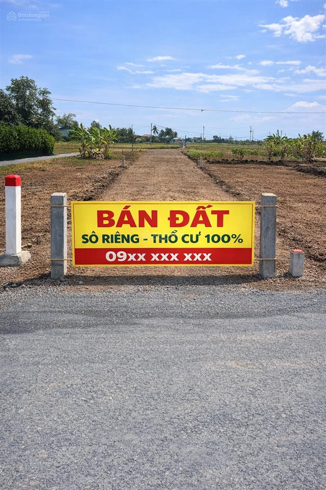 Hạ giá bán còn 700tr cho nền thổ mặt tiền nhựa 9m