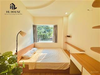 Phòng ngủ tách bếp bancol full nội thất rộng 40m2 ngay công viên làng hoa  lê văn thọ