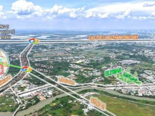 Chỉ 2.805 tỷ 55m2 đất gần khu đông tăng long tt q9  đường vành đai 3  hxh  xd tự do  hệ số cao