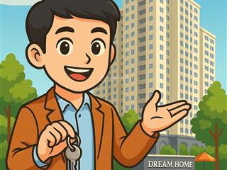 Bán căn hộ 2pn, 2vs, 62m2 tại dream home palace, 2,42 tỷ, đông nam .  0328 747 *** xem nhà thực tế