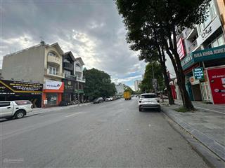 Mặt phố yên hòa  hạ yên quyết cầu giấy  hai thoáng trước sau  đường hai chiều  vỉa hè 