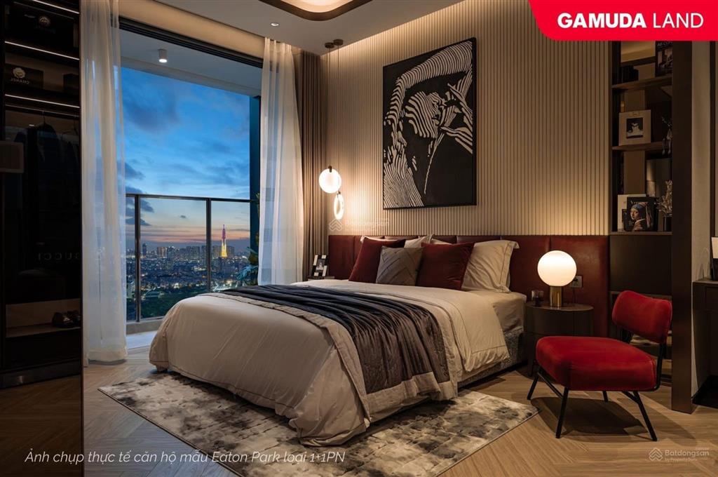 Bán căn 1pn eaton park  view đại lộ mai chí thọ  giá chỉ 7.4 tỷ