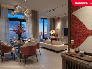 Bán căn 1pn eaton park  view đại lộ mai chí thọ  giá chỉ 7.4 tỷ