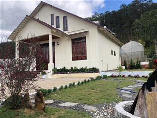 Bán villa sân vườn chân đèo prenn, sát rừng thông, view núi voi, 500m2