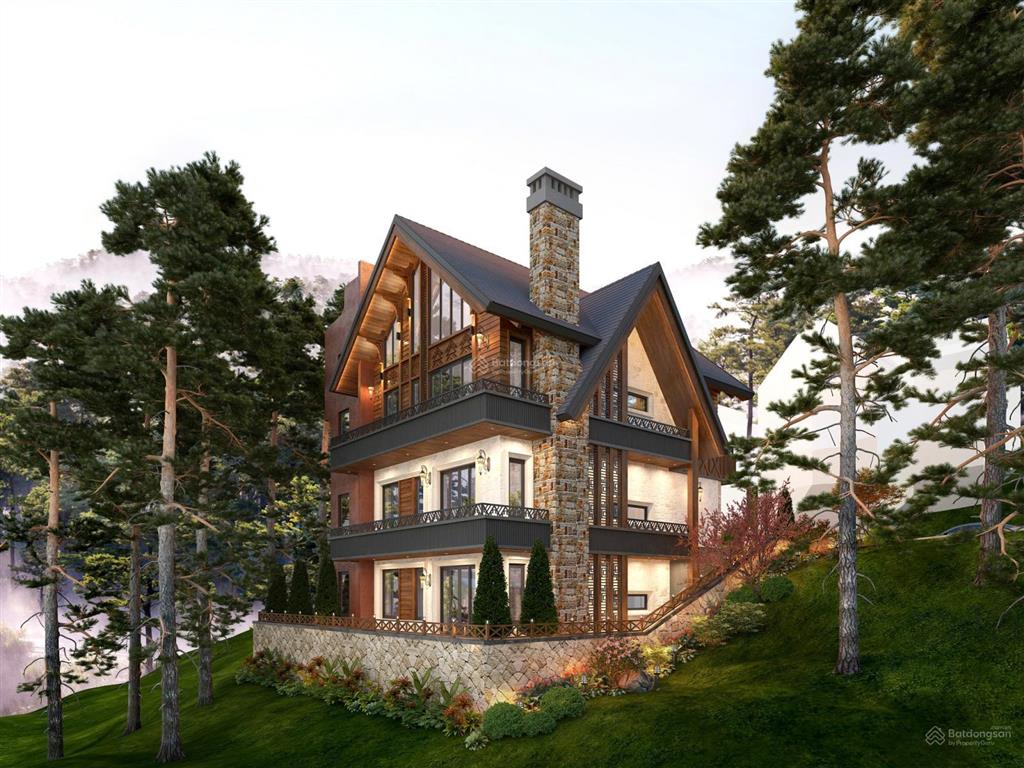 Bán biệt thự phần thô 319m² khu viện nghiên cứu hạt nhân p11 đà lạt  view rừng thông