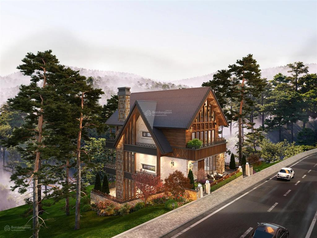 Bán biệt thự phần thô 319m² khu viện nghiên cứu hạt nhân p11 đà lạt  view rừng thông