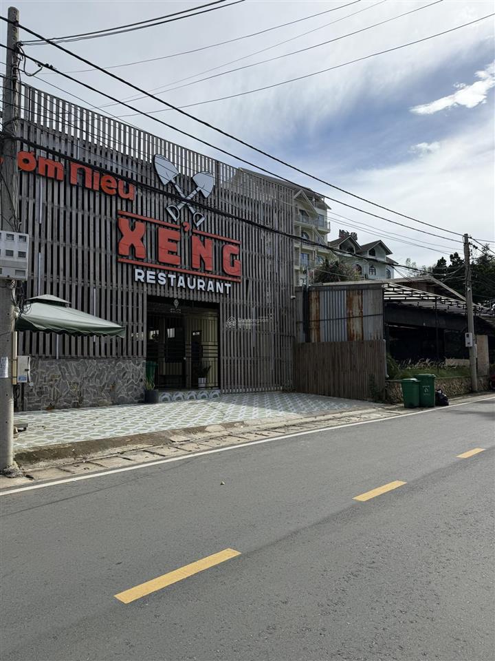 Bán đất mặt tiền huỳnh thúc kháng, đà lạt, 400m2, ngang 12m, giá 42 tỷ. sổ chính chủ