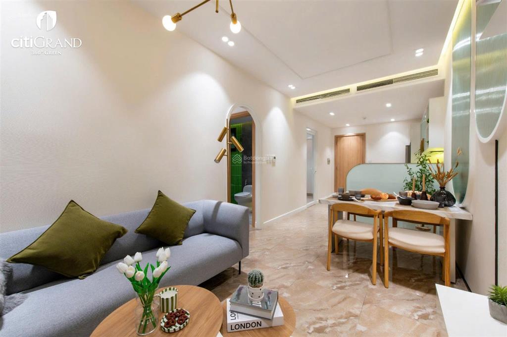 Cần tiền gấp bán chcc citi grand q2 dt 54m2 (2pn  2wc) thanh toán theo tiến độ gần nhận nhà