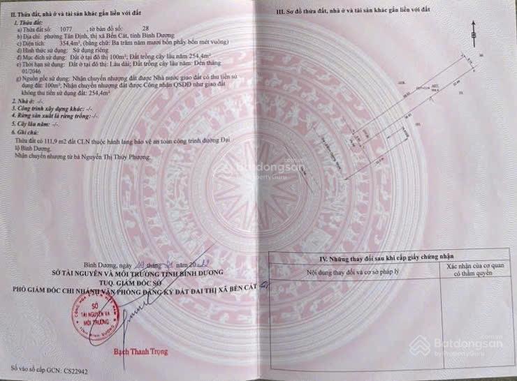 Bán đất mặt tiền quốc lộ 13 đối diện khu du lịch đại nam