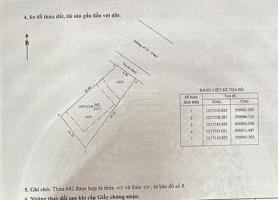 Bán đất xây biệt thự khu dân cư hiệp thành 3