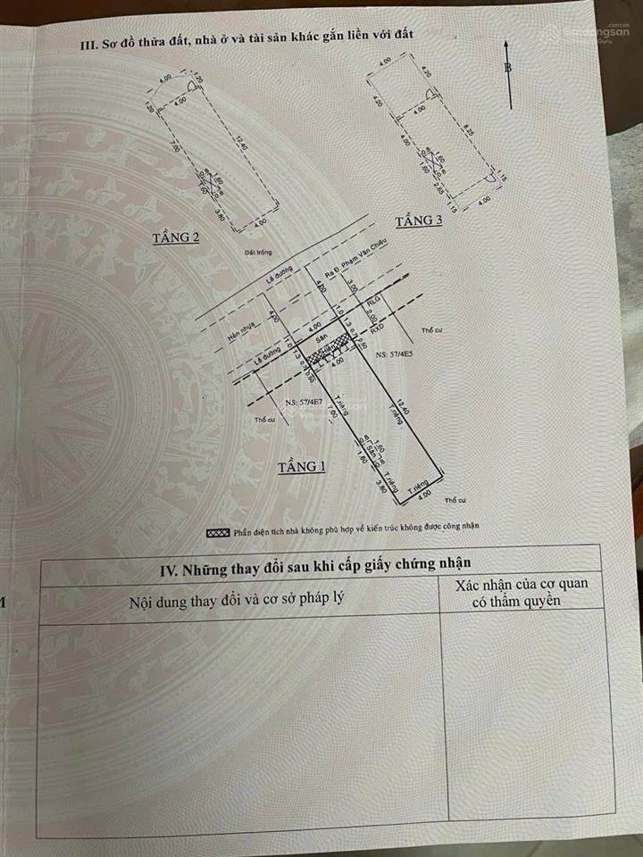 Bán nhà phạm văn chiêu đường 6m thông. 4x16m, 2 lầu