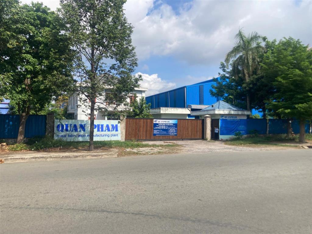 Cho thuê nhà xưởng 1200m²  kcn hải sơn, đức hòa