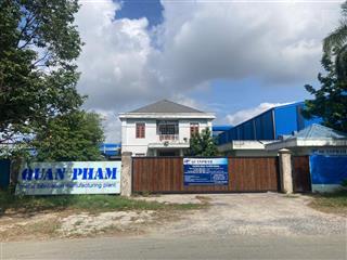 Cho thuê nhà xưởng 1200m²  kcn hải sơn, đức hòa