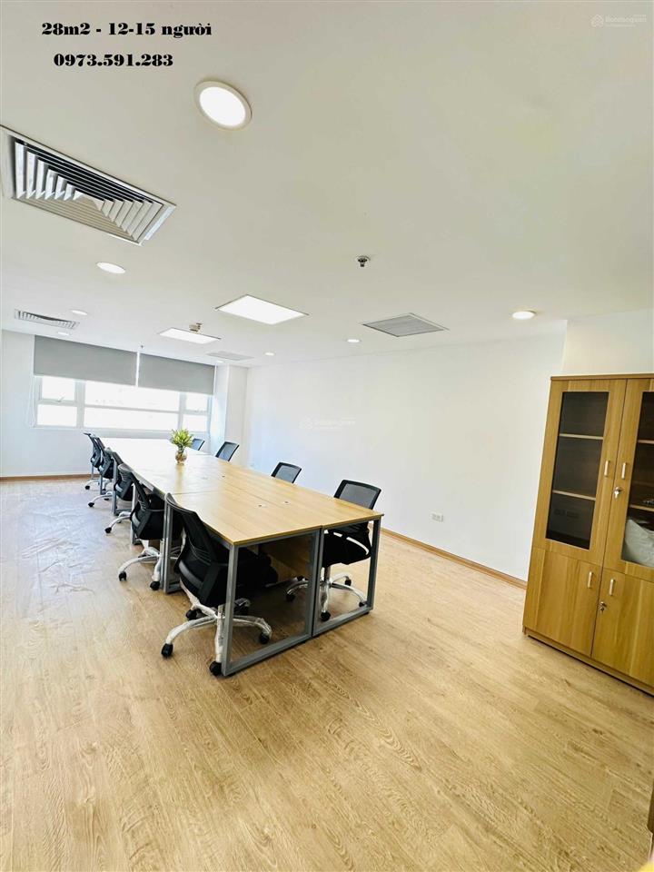 Cho thuê văn phòng trọn gói 20m2 tại tòa 72 trần đăng ninh, cầu giấy